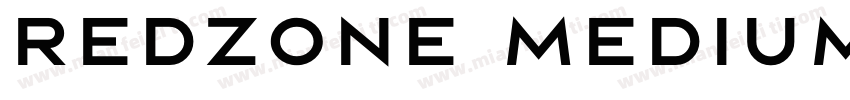Redzone Medium SemiC字体转换